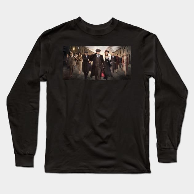 Peaky blinders Long Sleeve T-Shirt by MajorCompany